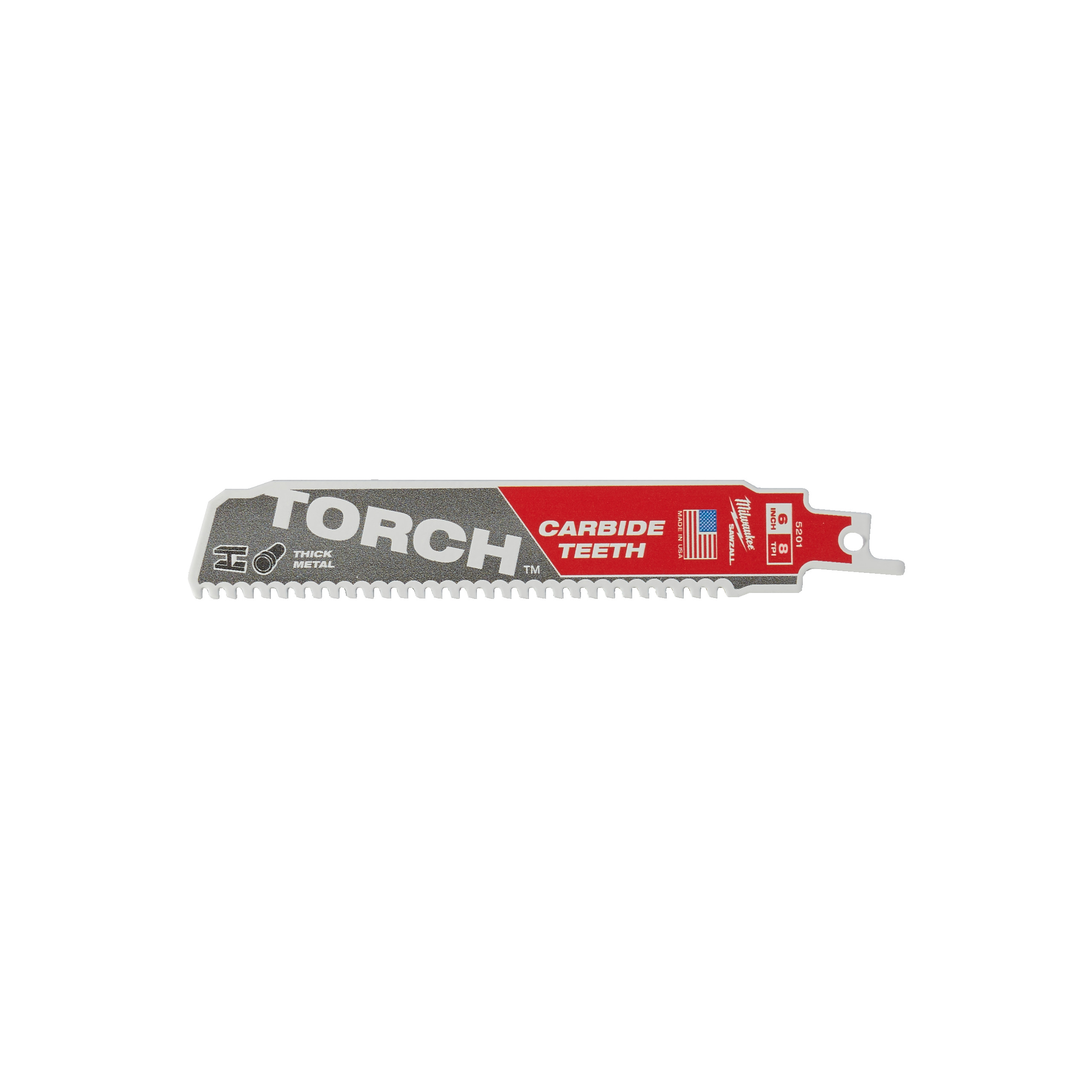 TORCH cu dinti din carbura - 150 mm - 5 buc. - 48005501