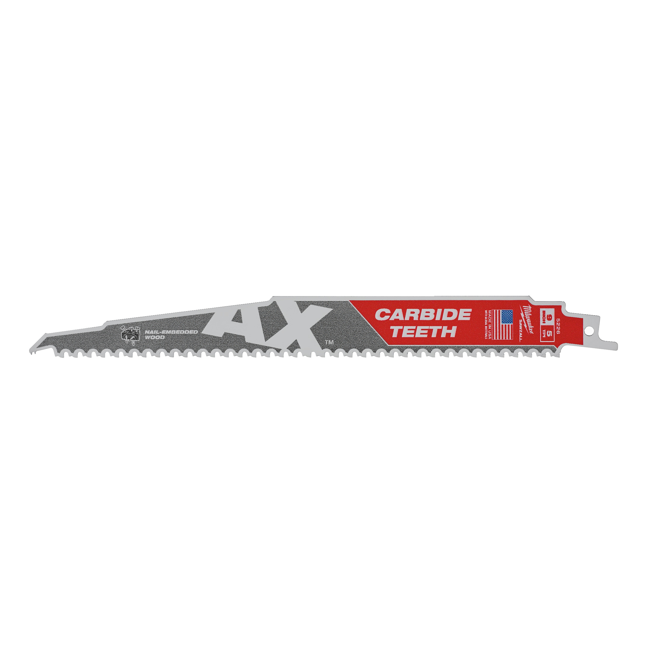 AX cu dinti din carbura - 230 mm - 5 buc. - 48005526