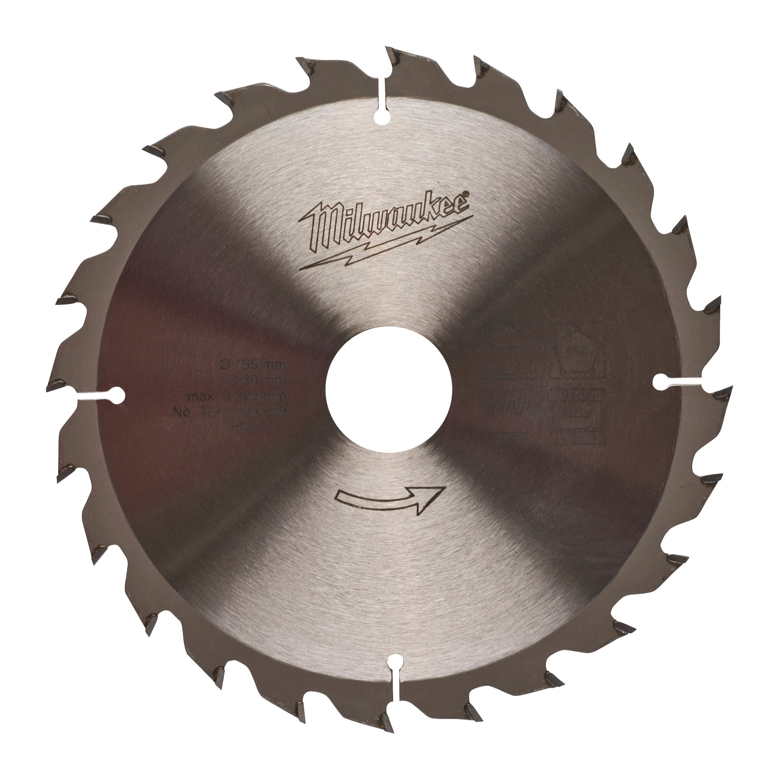 Panza circular 165 x 30 mm- 24 dinti cu latimea de taiere de 1.8 mm - 4932399909