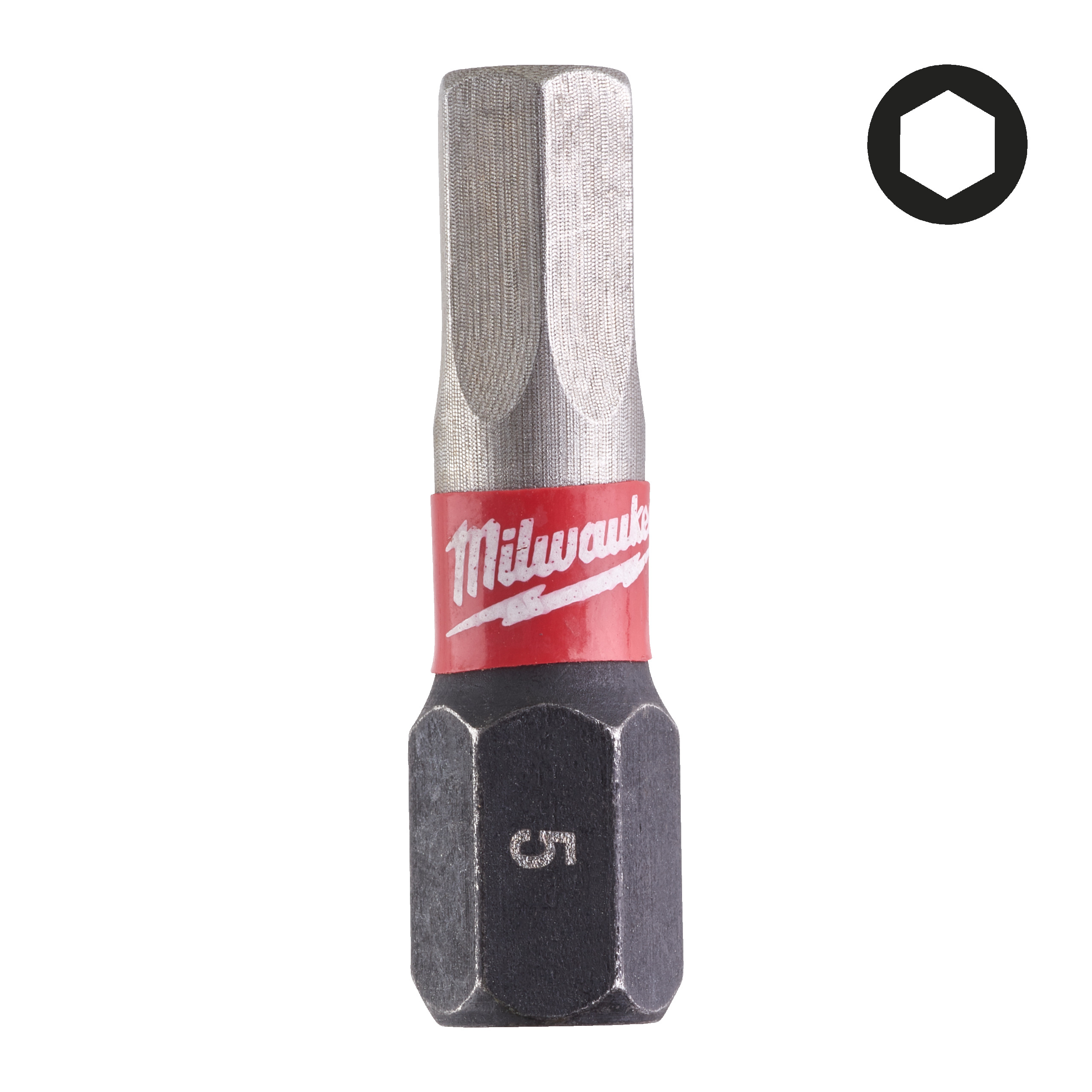 Biti Hex pentru surubelnite SHOCKWAVE IMPACT DUTY- 5 mm x 25 mm - 2 buc - 4932430896
