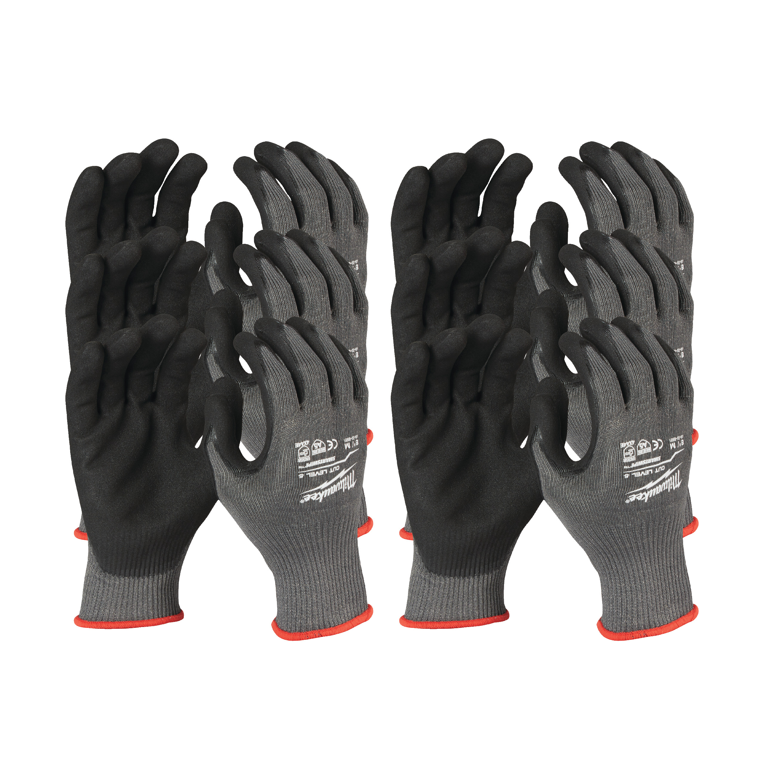 Manusi rezistente la taiere 5-E - L-9 - set 12 buc. - 4932471623