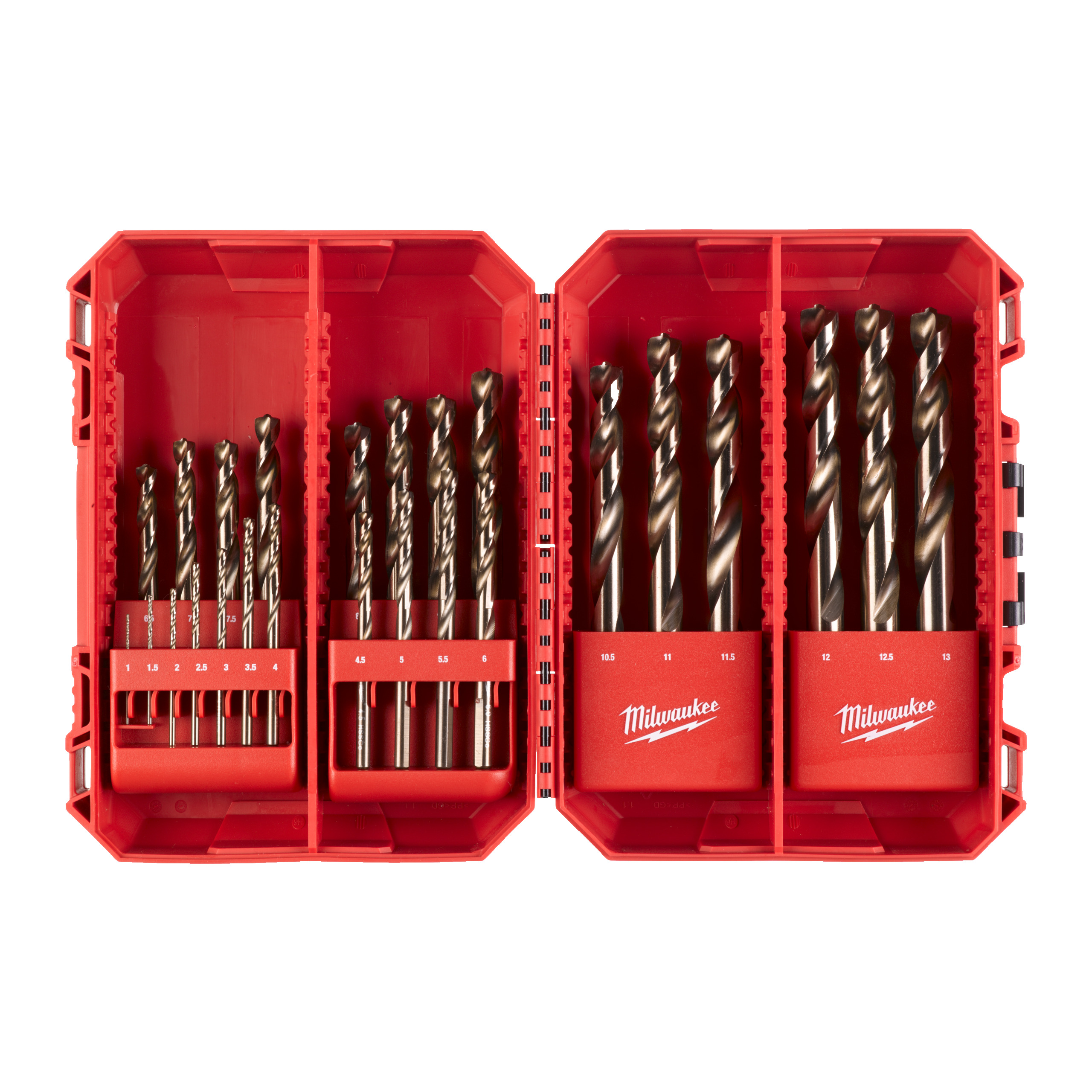 Set 25 bucati RED COBALT HSS-Ground- HSS-G Cobalt Set - 25 buc - 4932493868