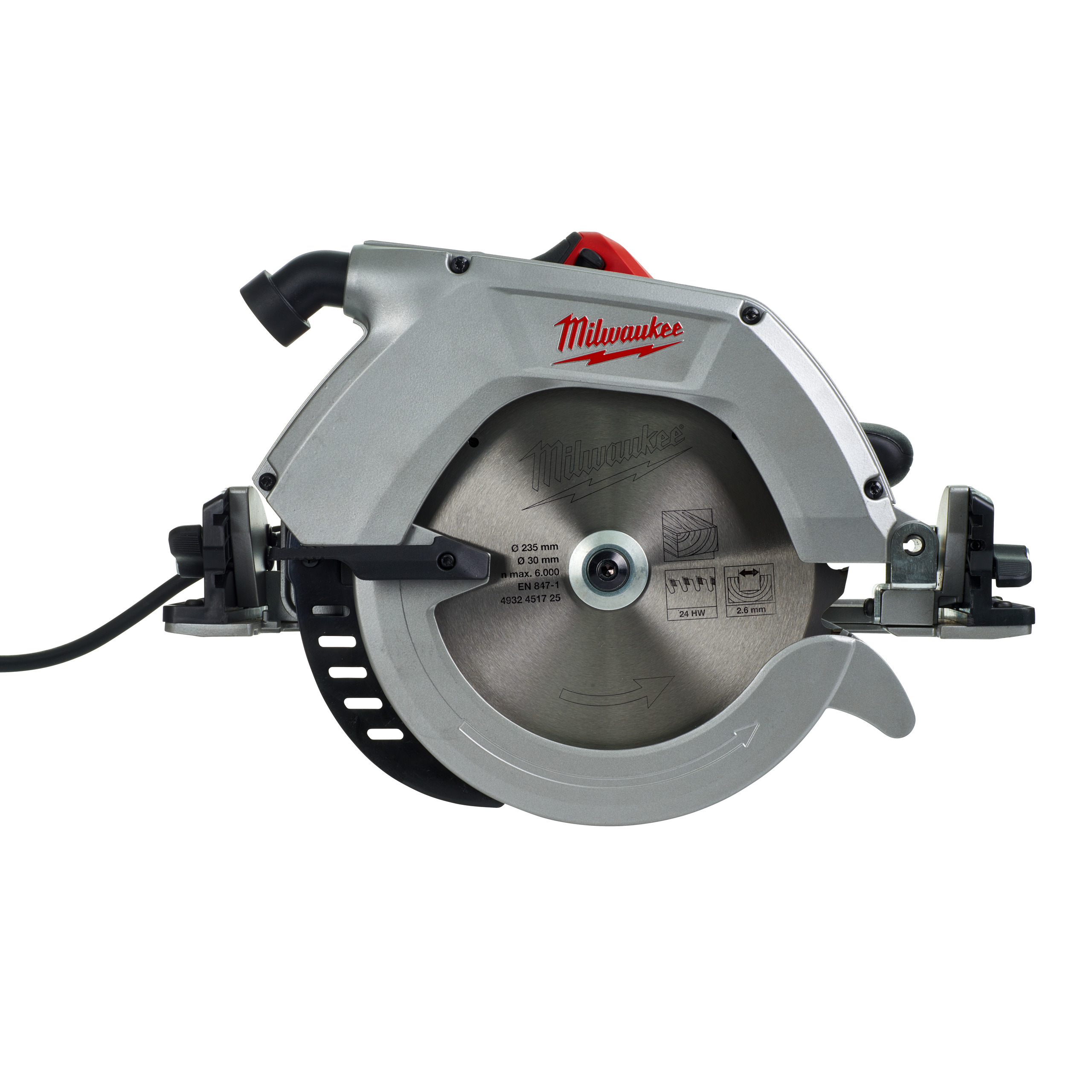 Fierastrau circular 235 mm (adancime de taiere 85 mm) - 4933459032