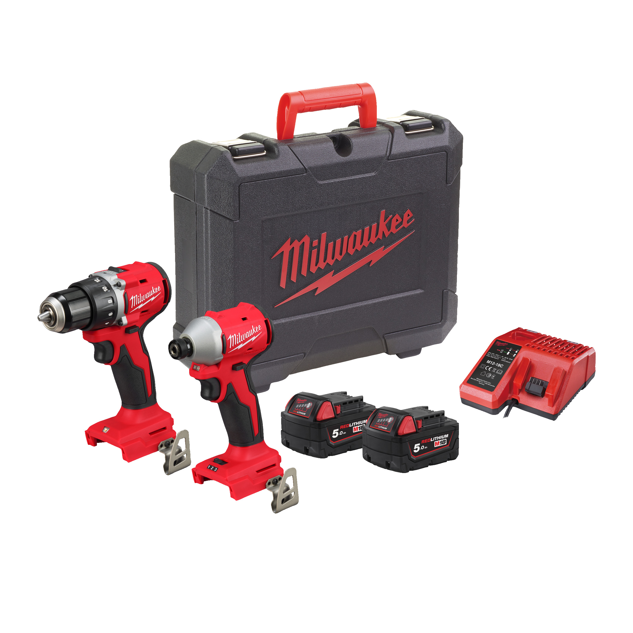 Set scule compacte- cu motor fara perii M18 - 4933492837