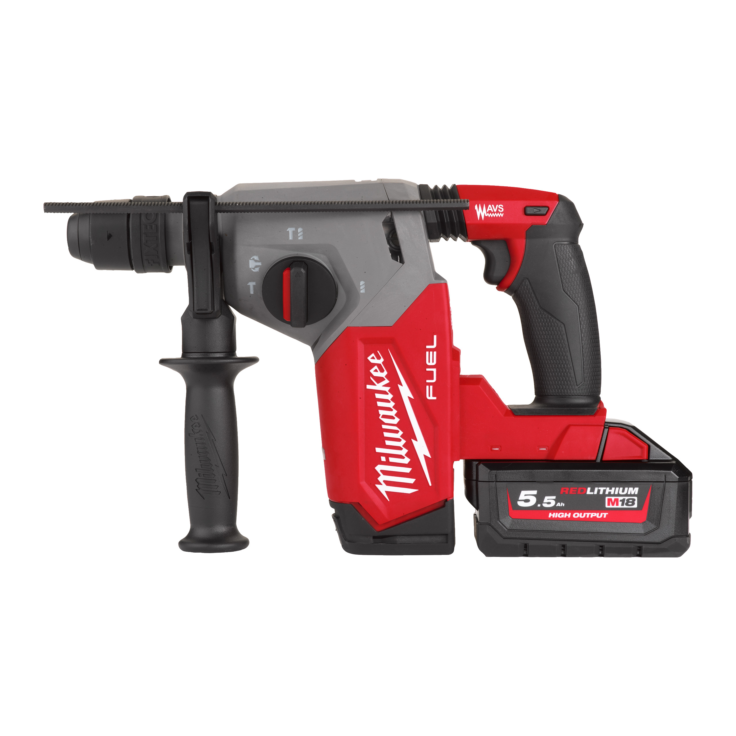 Ciocan rotopercutor SDS-Plus 26 mm cu 4 functii si mandrina FIXTEC M18 FUEL - 4933478890