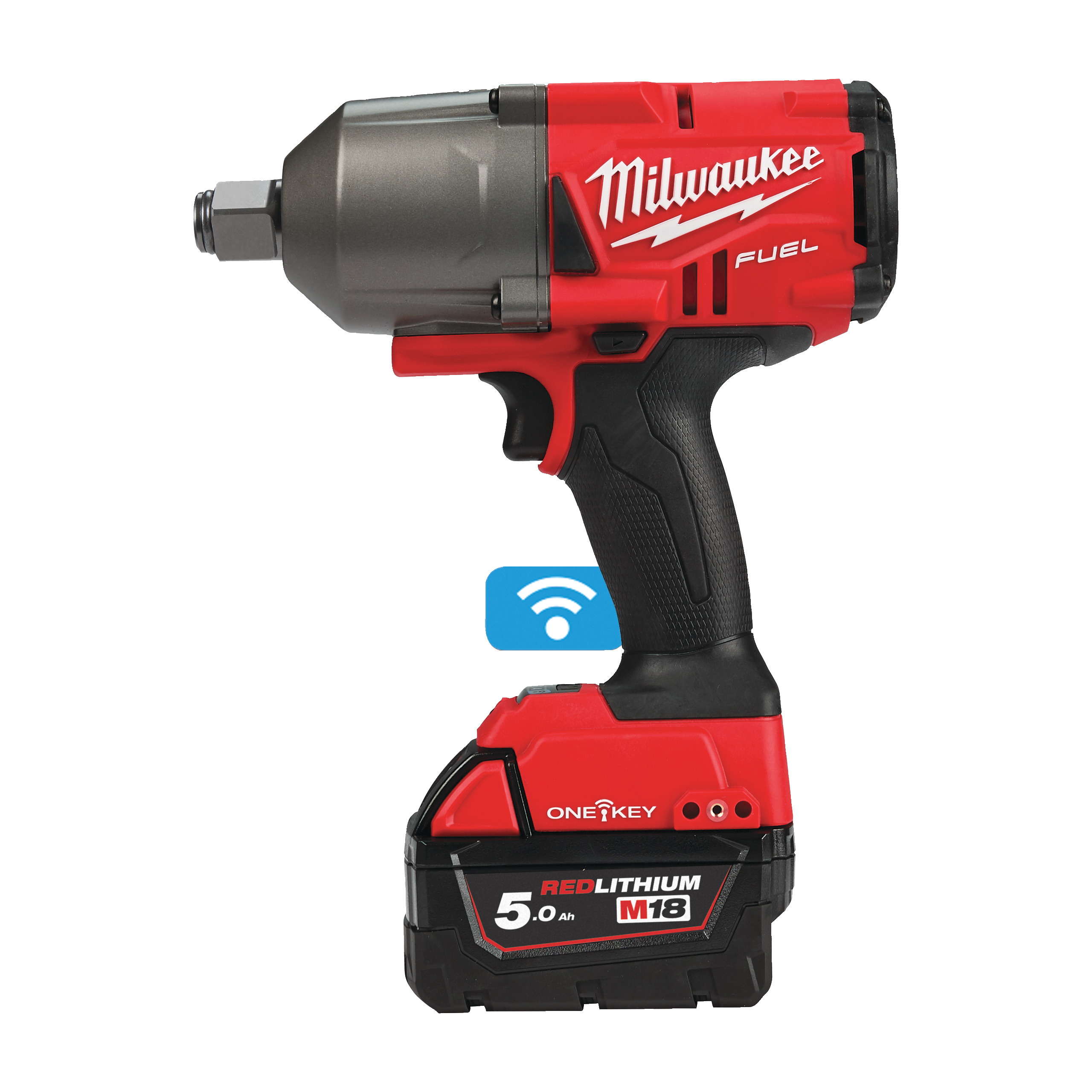 Cheie de impact ¾″ ONE-KEY M18 FUEL- cuplu ridicat si inel de fixare - 4933459731