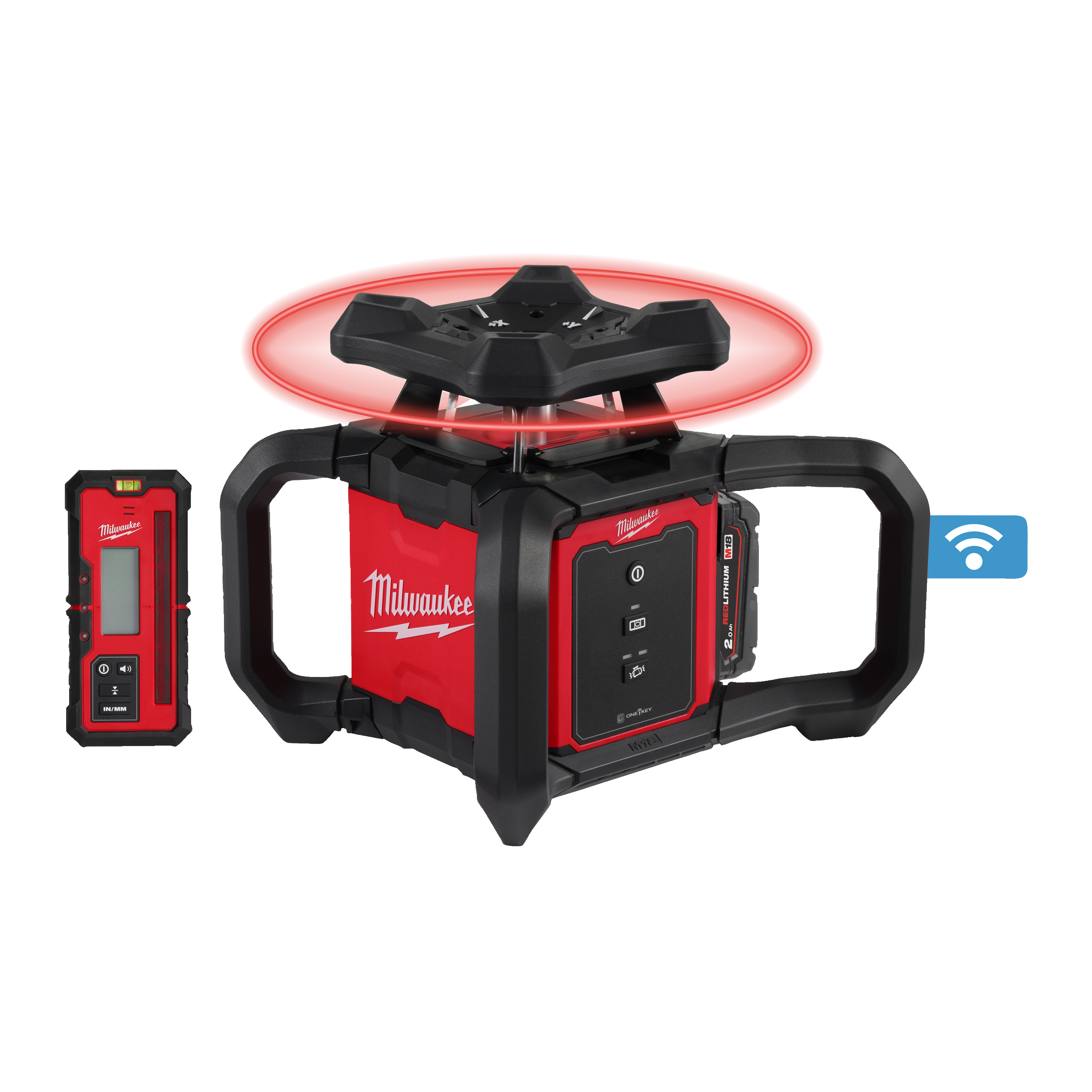 Nivela laser rotativa orizontala M18 600 m cu ONE-KEY - 4933493192