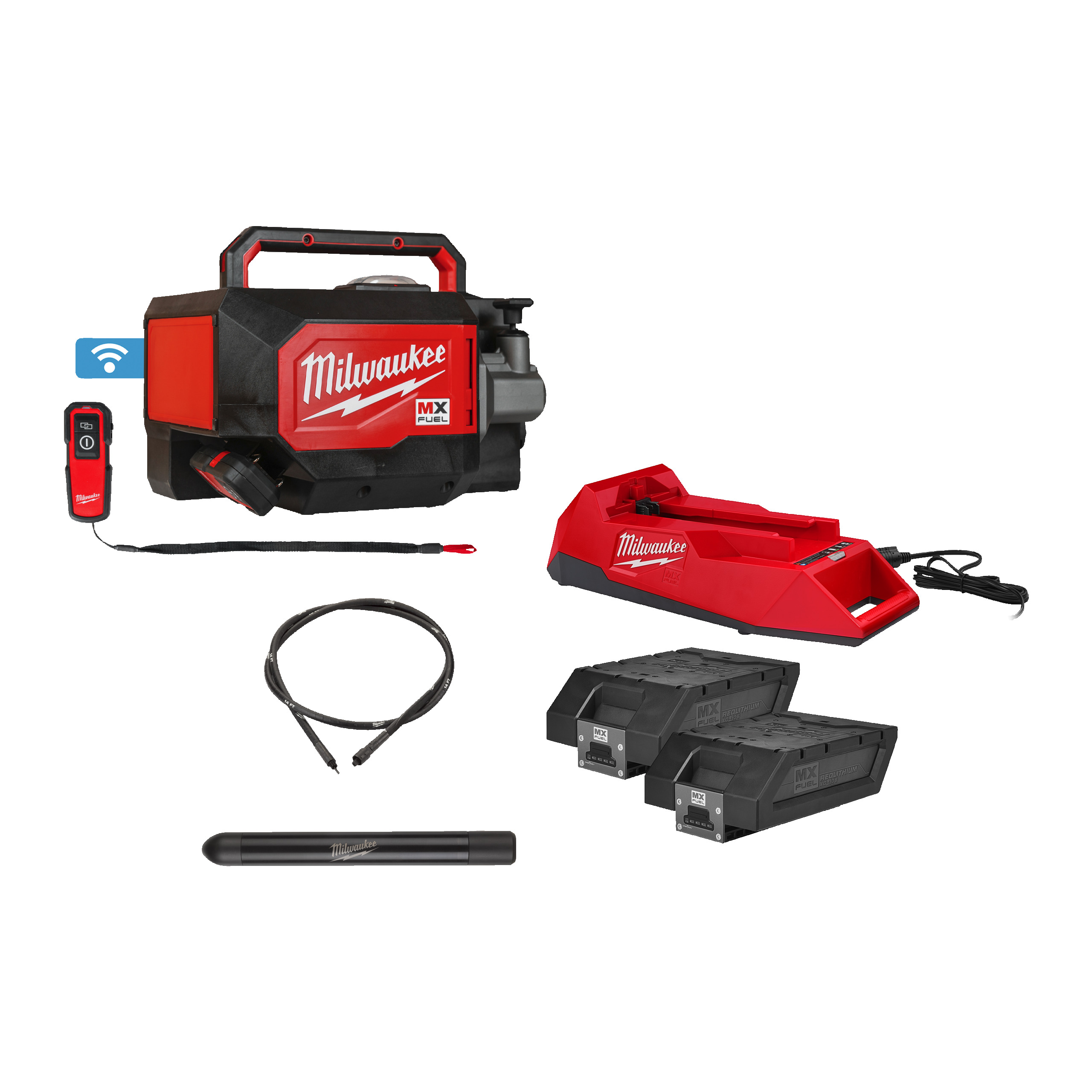 Vibrator de beton MX FUEL cu servieta - 4933479611