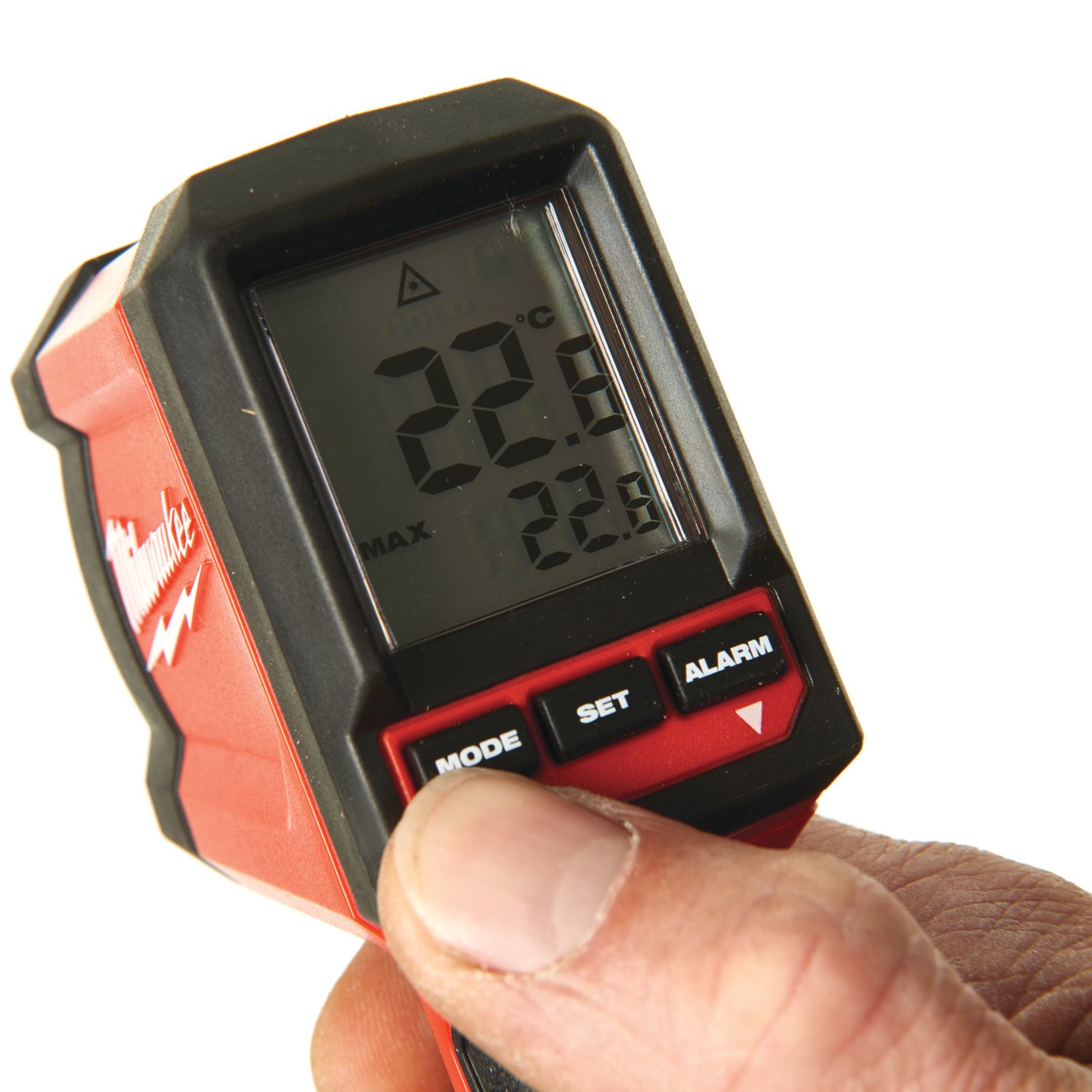 Aparat măsurat temperatura cu infraroșu 10:1 Temp-Gun Milwaukee 2267-40 - detaliu 4