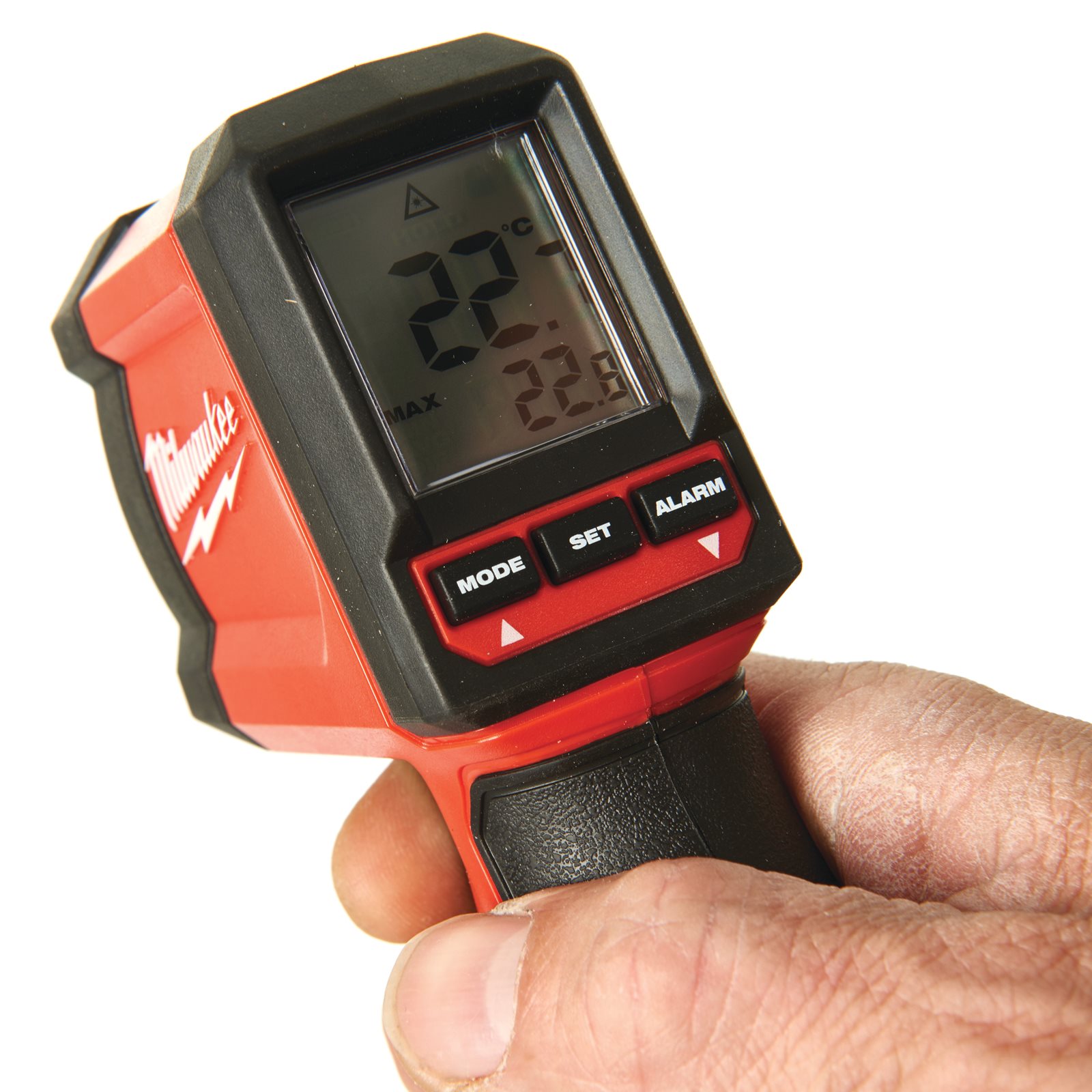 Aparat măsurat temperatura cu infraroșu 10:1 Temp-Gun Milwaukee 2267-40 - detaliu 5