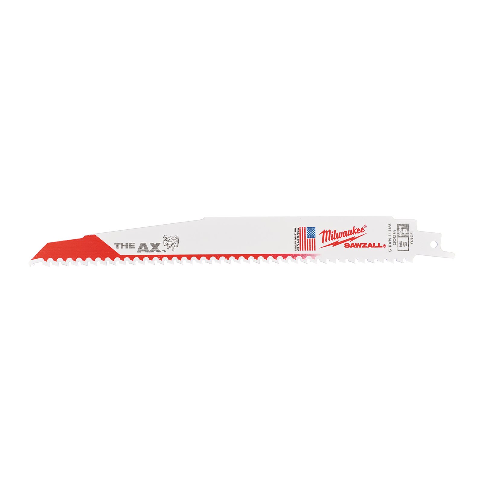 Lemn cu cuie: Pânze Heavy Duty AX pentru lucrări de demolare 25 buc Milwaukee 48008026