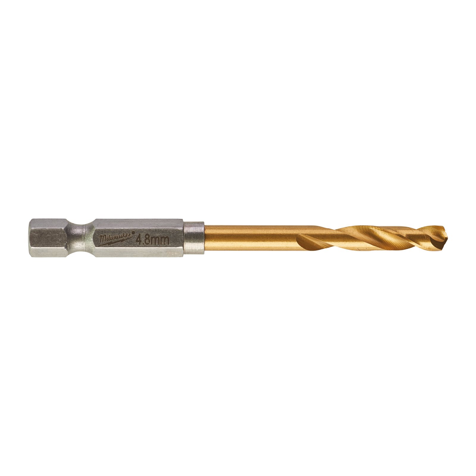 RED HEX - Burghie SHOCKWAVE HSS-Ground Titan pentru metal 4.8 mm Milwaukee