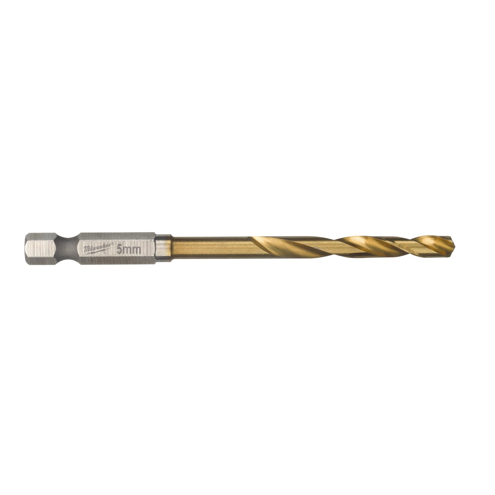 RED HEX - Burghie SHOCKWAVE HSS-Ground Titan pentru metal 5 mm Milwaukee
