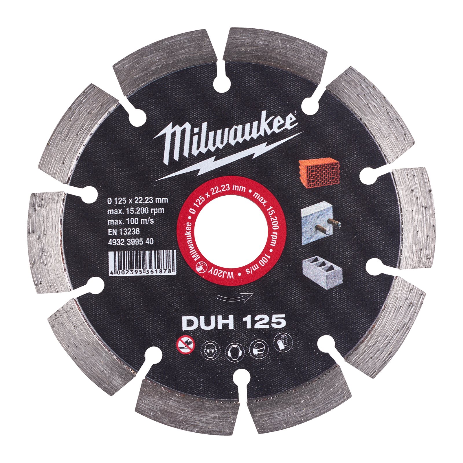 Discuri diamantate DUH 125 mm Milwaukee 4932399540