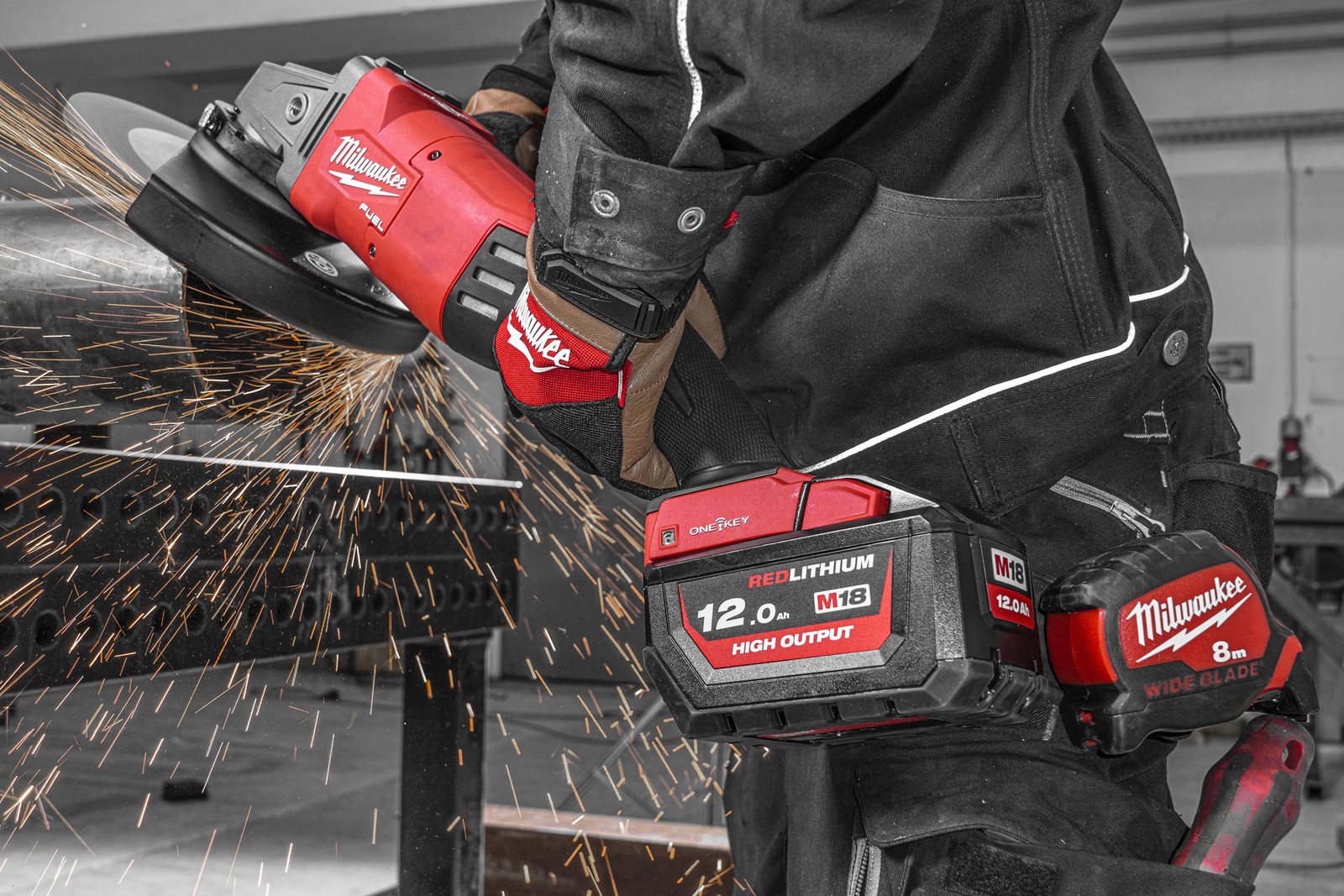 Discuri degroșare metal - seria contractanți 22 mm Milwaukee 4932451481 - in utilizare 3