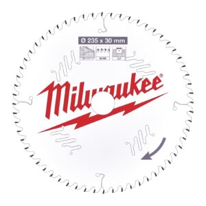 Pânze pentru fierăstraie circulare de mână 235 mm Milwaukee 4932471308