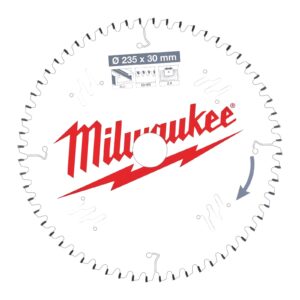 Pânze pentru fierăstraie circulare de mână 235 mm Milwaukee 4932471309