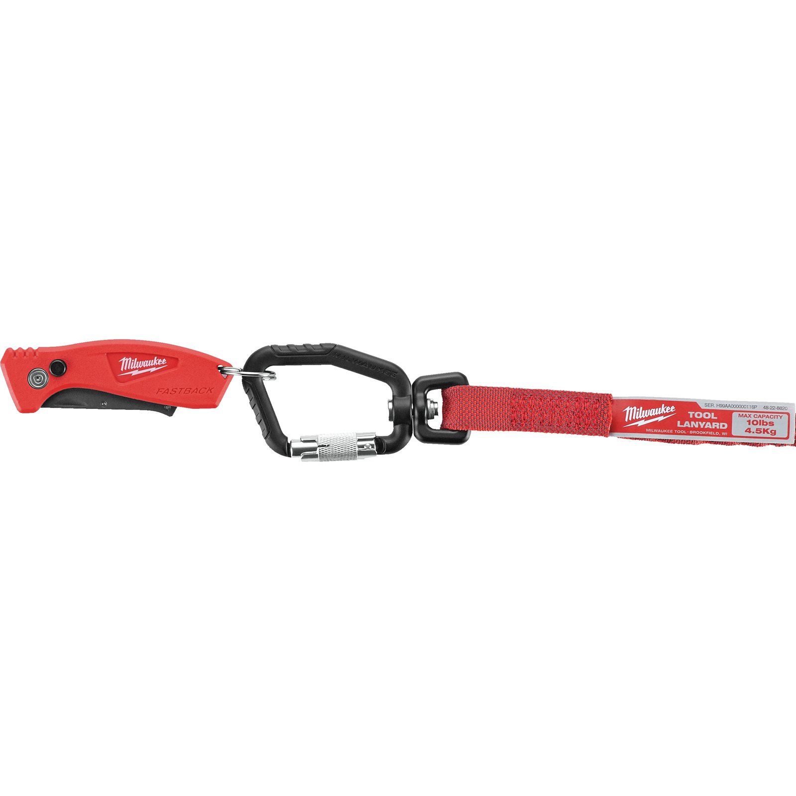 Coardă de siguranță pentru scule 4.5 kg 1pc Milwaukee - detaliu 3