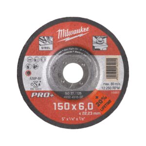 Discuri PRO+ pentru polizat metal 22 mm Milwaukee 4932471387