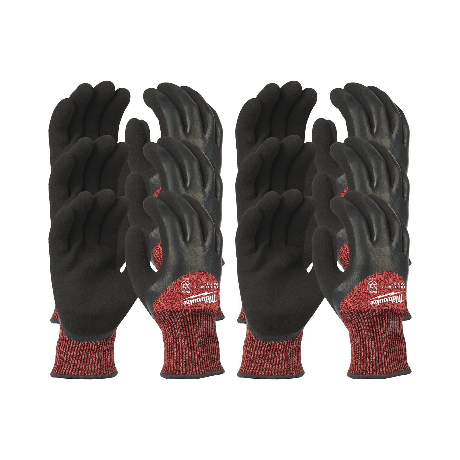 Mănuși iarnă - nivel de tăiere C 12pc Milwaukee 4932471610