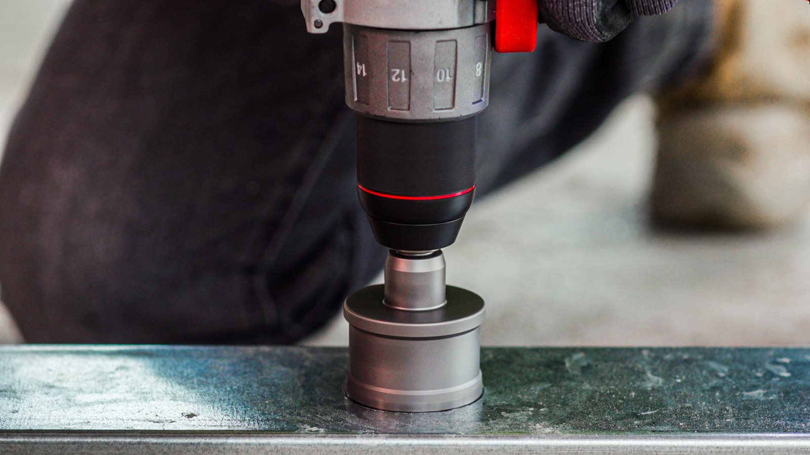 Carote oțel inoxidabil TCT 16mm 1pc Milwaukee - in utilizare 4