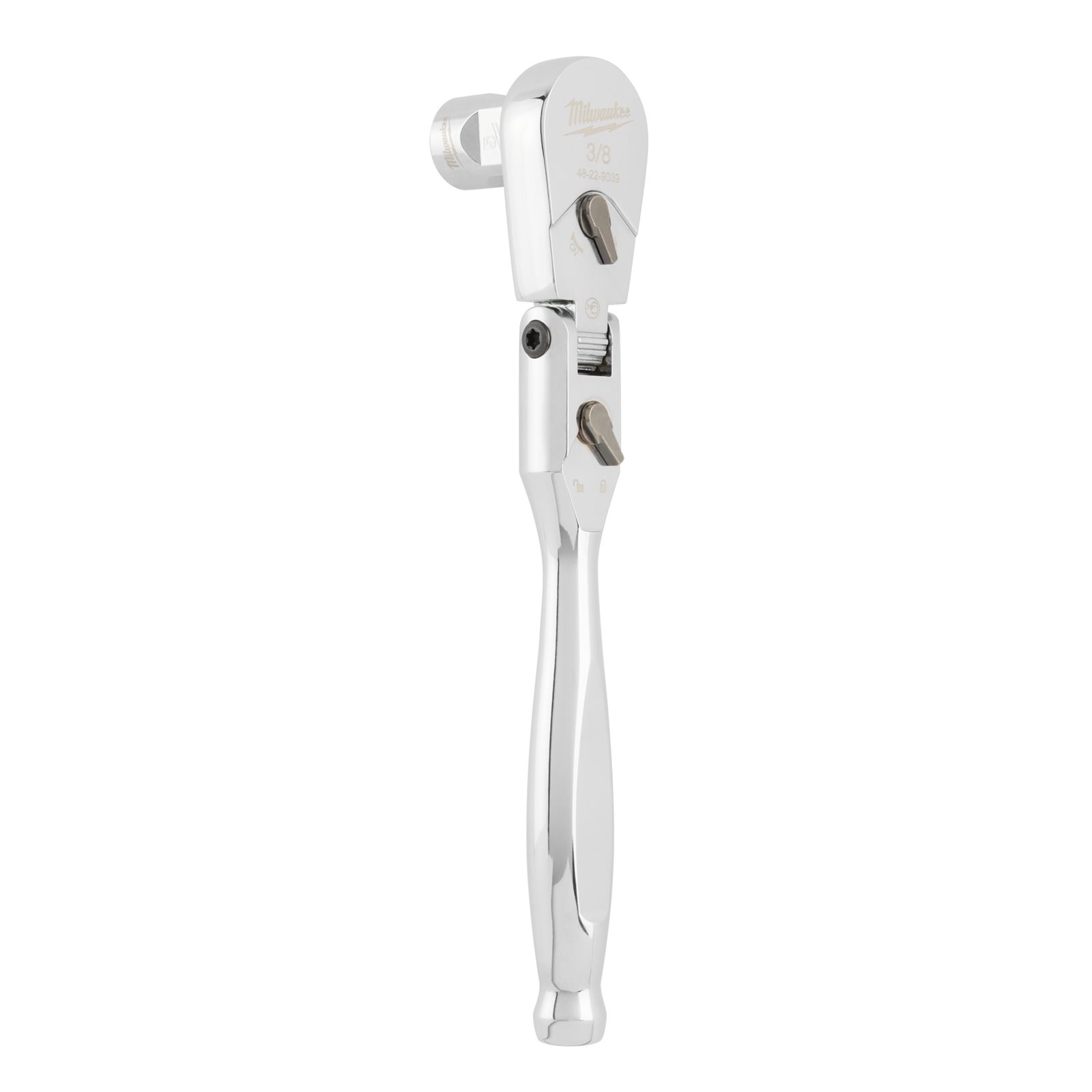 Antrenor cu clichet cu cap pivotant 3/8" 1 Milwaukee 4932479652 - detaliu 1
