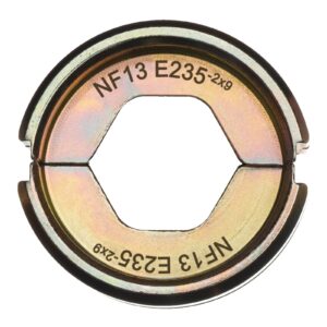 Crimping dies NFE Milwaukee NF13 E235-2x9