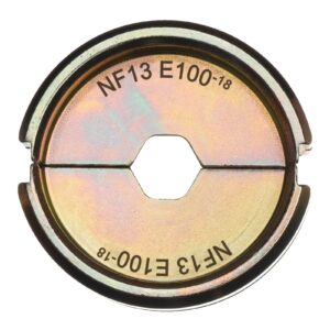 Crimping dies NFE Milwaukee NF13 E100-18
