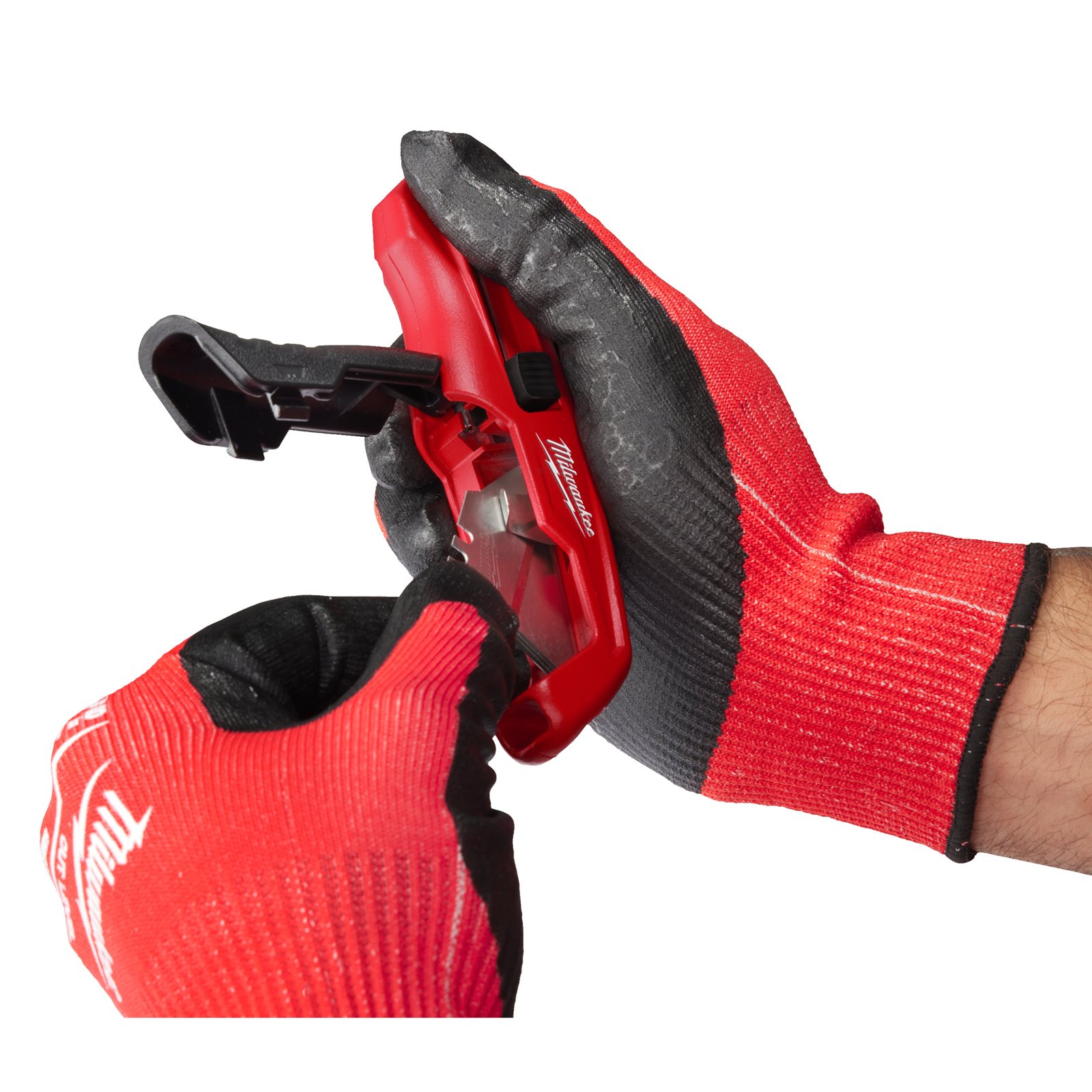 Cuțit utilitar cu lamă retractabilă Milwaukee 48229910 - detaliu 3