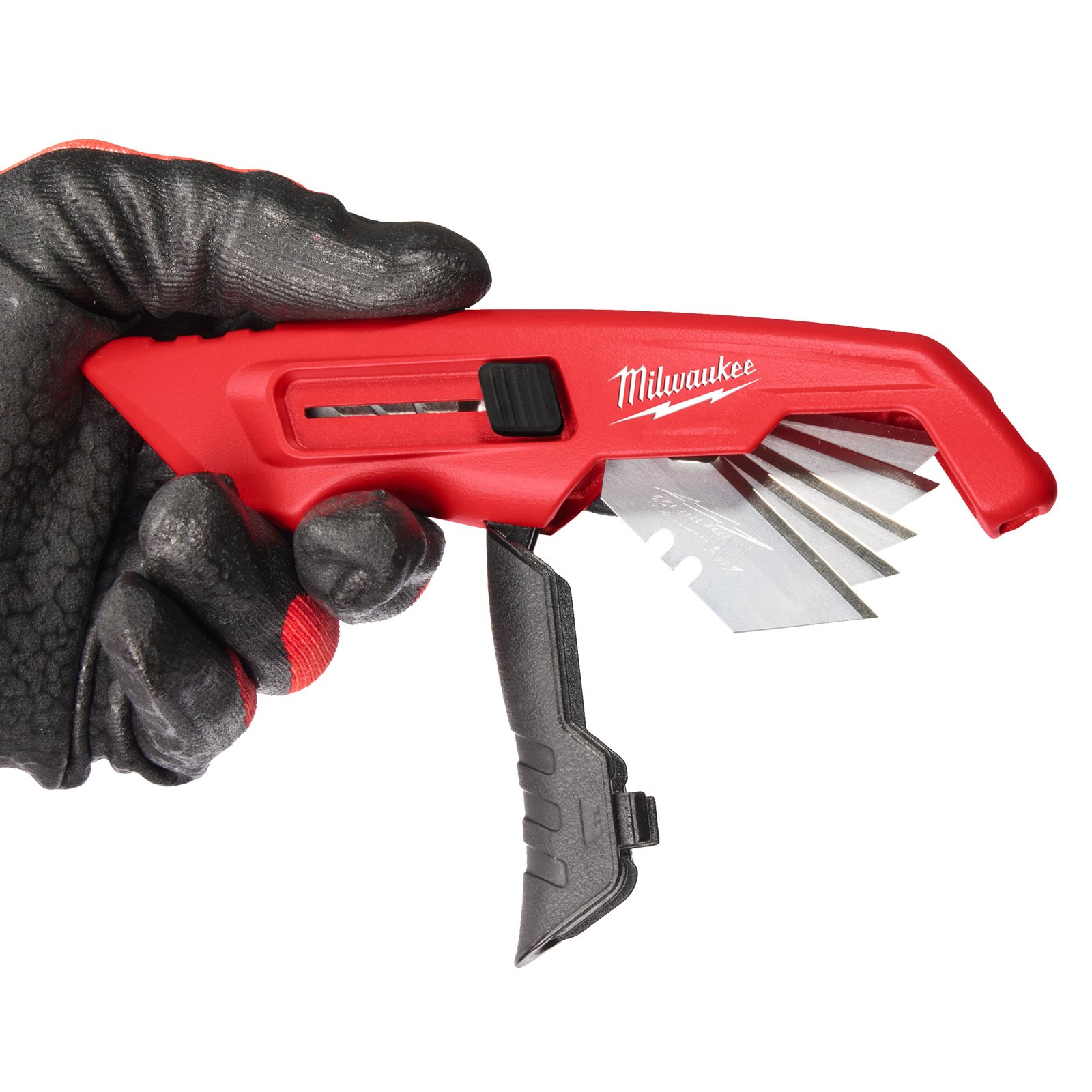 Cuțit utilitar cu lamă retractabilă Milwaukee 48229910 - detaliu 4