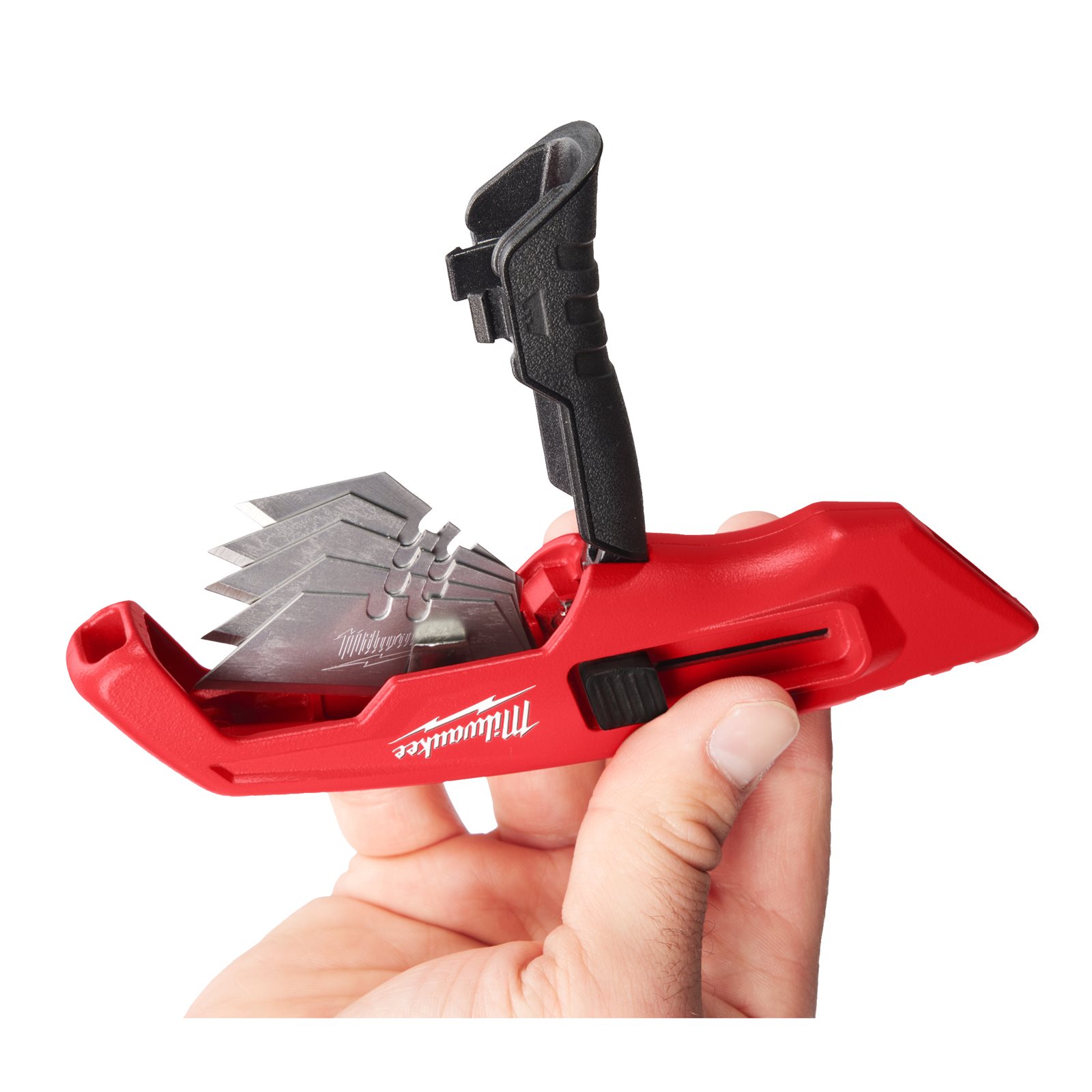 Cuțit utilitar cu lamă retractabilă Milwaukee 48229910 - detaliu 5