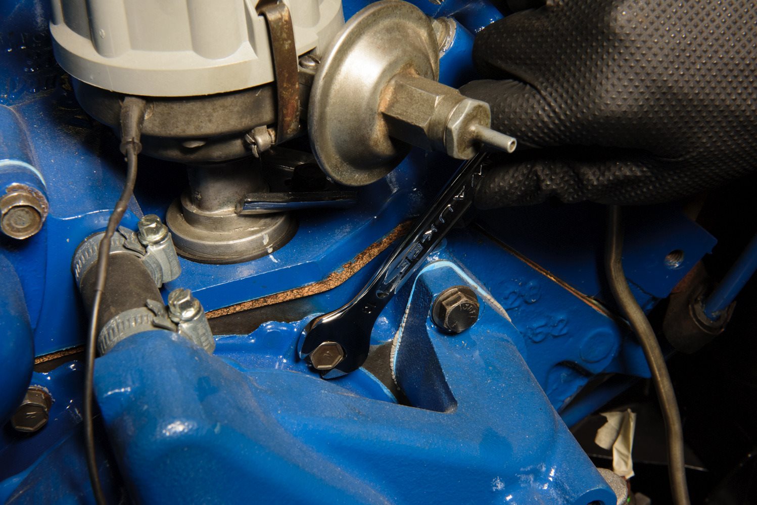 Cheie fixă dublă 5 mm Milwaukee - in utilizare 2