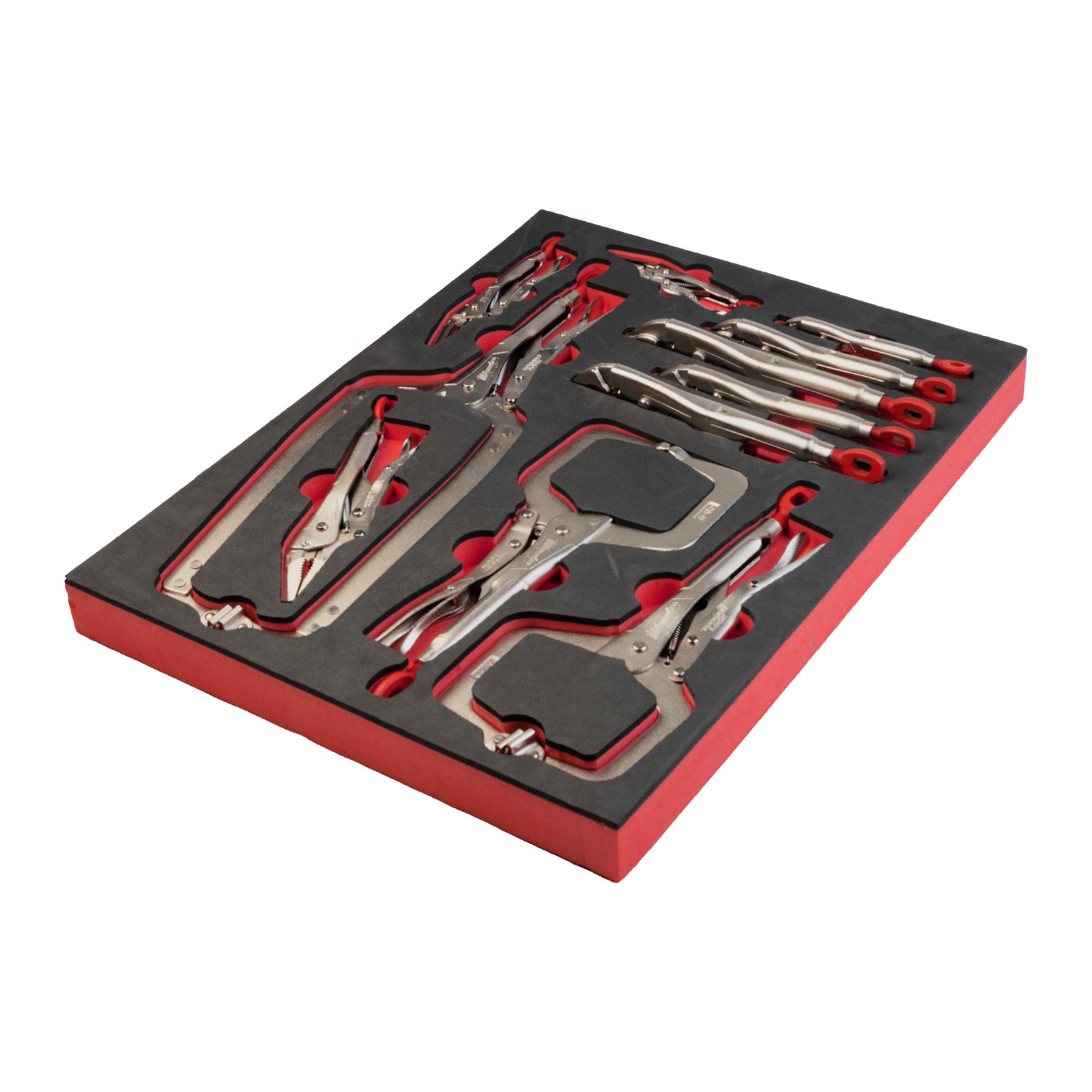 Set inserție spumă clești TORQUE LOCK 11 buc Milwaukee - imagine 2