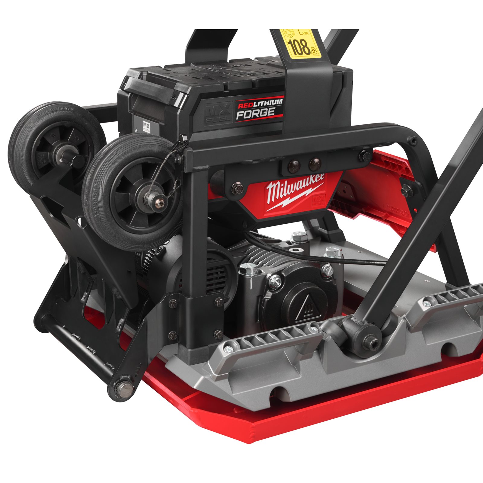 Set de roți pentru placa compactoare MX FUEL Milwaukee MXF PC50 WK - detaliu 1