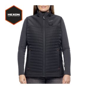 Vestă puffer hibrid încălzită M12 HEXON damă Milwaukee M12 HPVLBL3-0 (S)