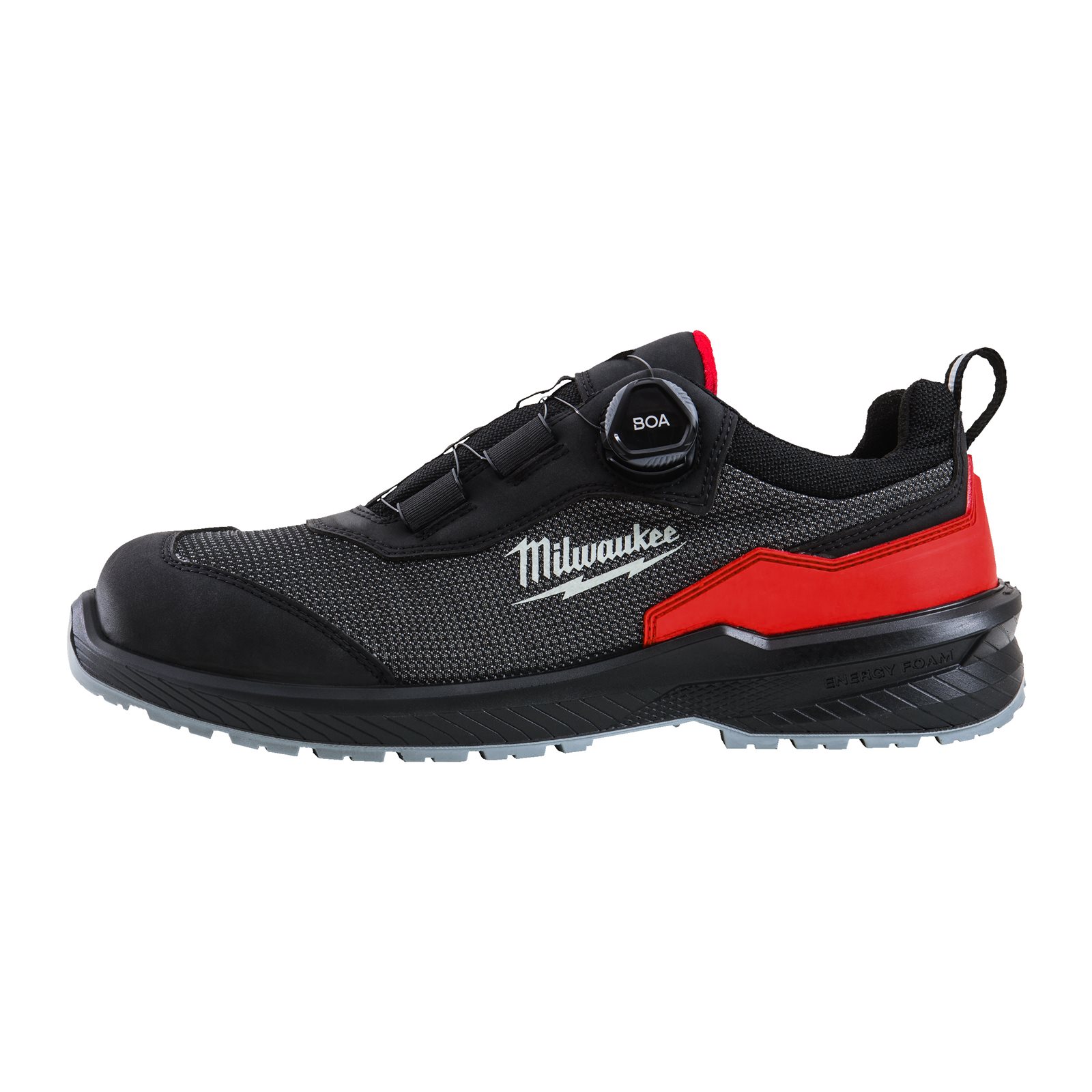 Pantofi negri de protecție Flextred S1PS B1L110133 ESD FO SR Negru Milwaukee 4932498080 - imagine 3