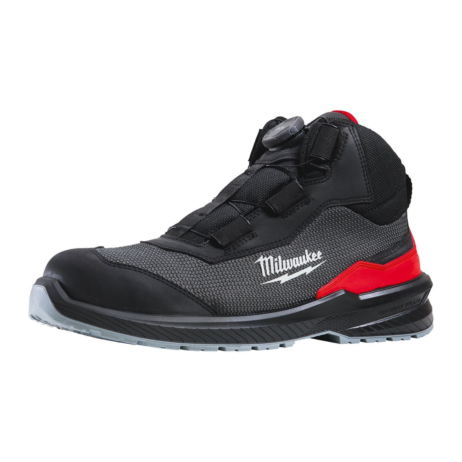 Ghete negre de protecție Flextred S1PS B1M110133 ESD FO SR Negru Milwaukee 4932498105