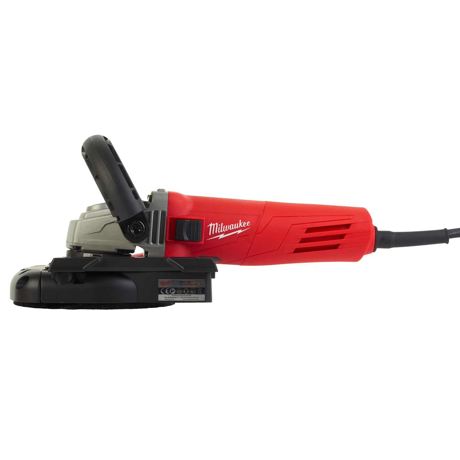 Mașină de șlefuit beton 1200 W Milwaukee AGV 12-125 X DSG-SET - imagine 3