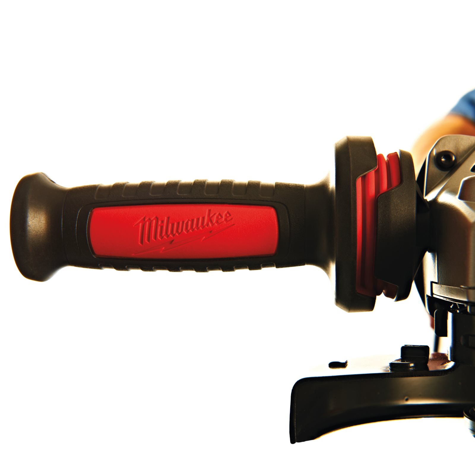 Polizor unghiular 230 mm 2200 W cu mâner anti-vibrații Milwaukee AGV 22-180 E - detaliu 2