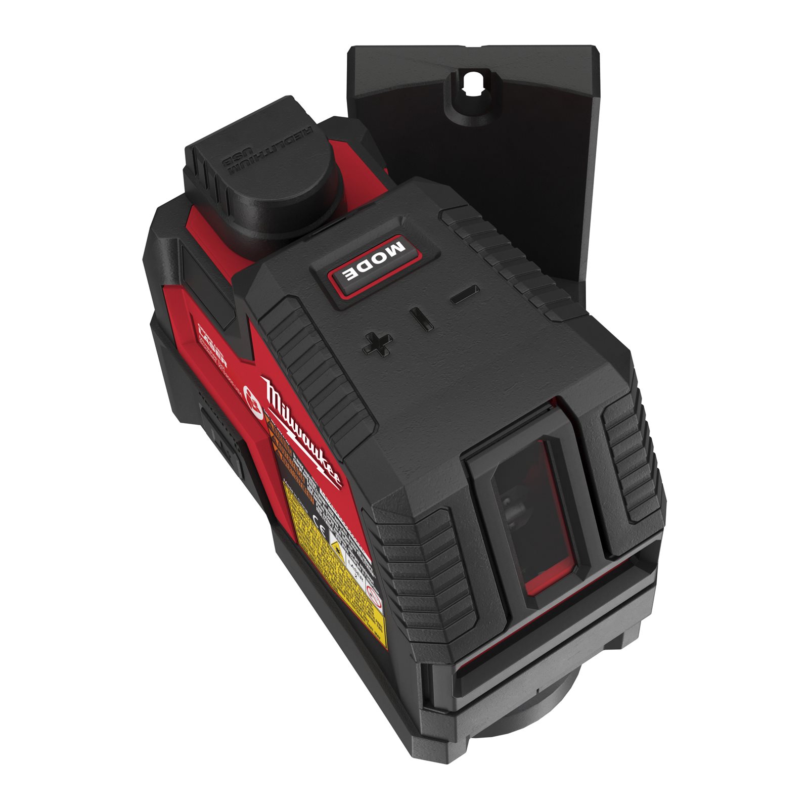 Nivelă laser cu 2 planuri cu fascicul verde reîncărcabilă REDLITHIUM USB Milwaukee L4 CLL-301C - detaliu 4