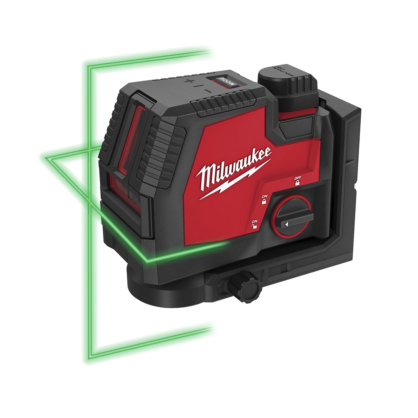 Nivelă laser cu 2 planuri cu fascicul verde reîncărcabilă REDLITHIUM USB Milwaukee L4 CLL-301C - imagine 3
