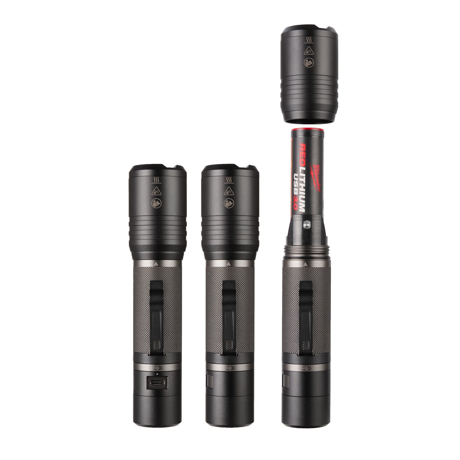 Lanternă reîncărcabilă USB, 2000 lumeni Milwaukee L4 FL2000-301 - detaliu 3