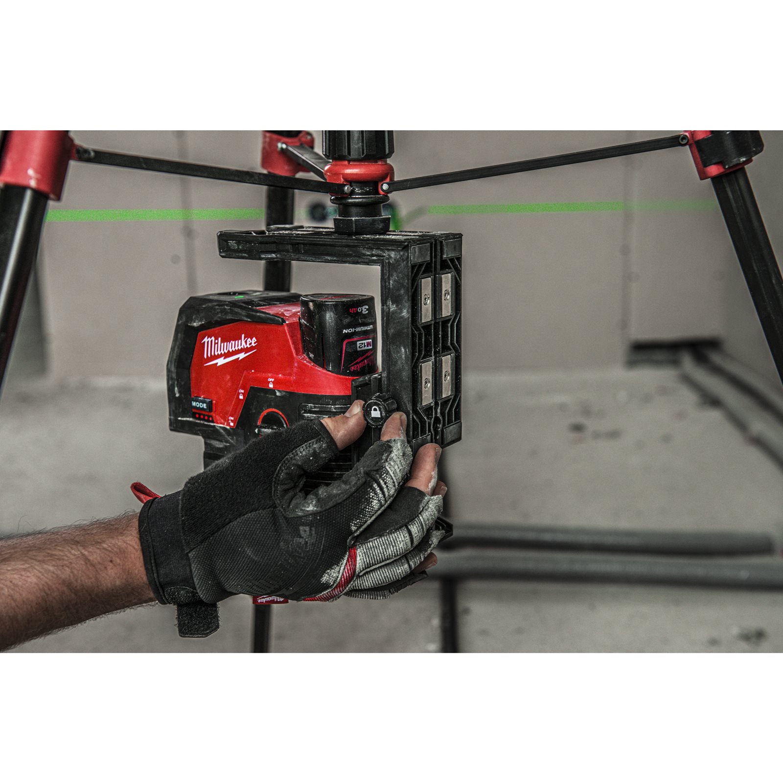 Suport montare laser la 360° Milwaukee LM360 - detaliu 8