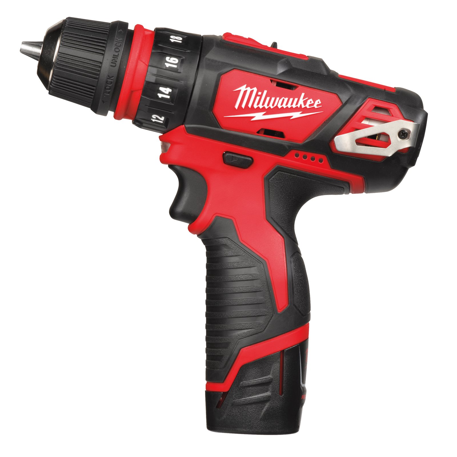 Mașină de găurit M12 subcompactă cu mandrină detașabilă Milwaukee M12 BDDXKIT-202C - imagine 3