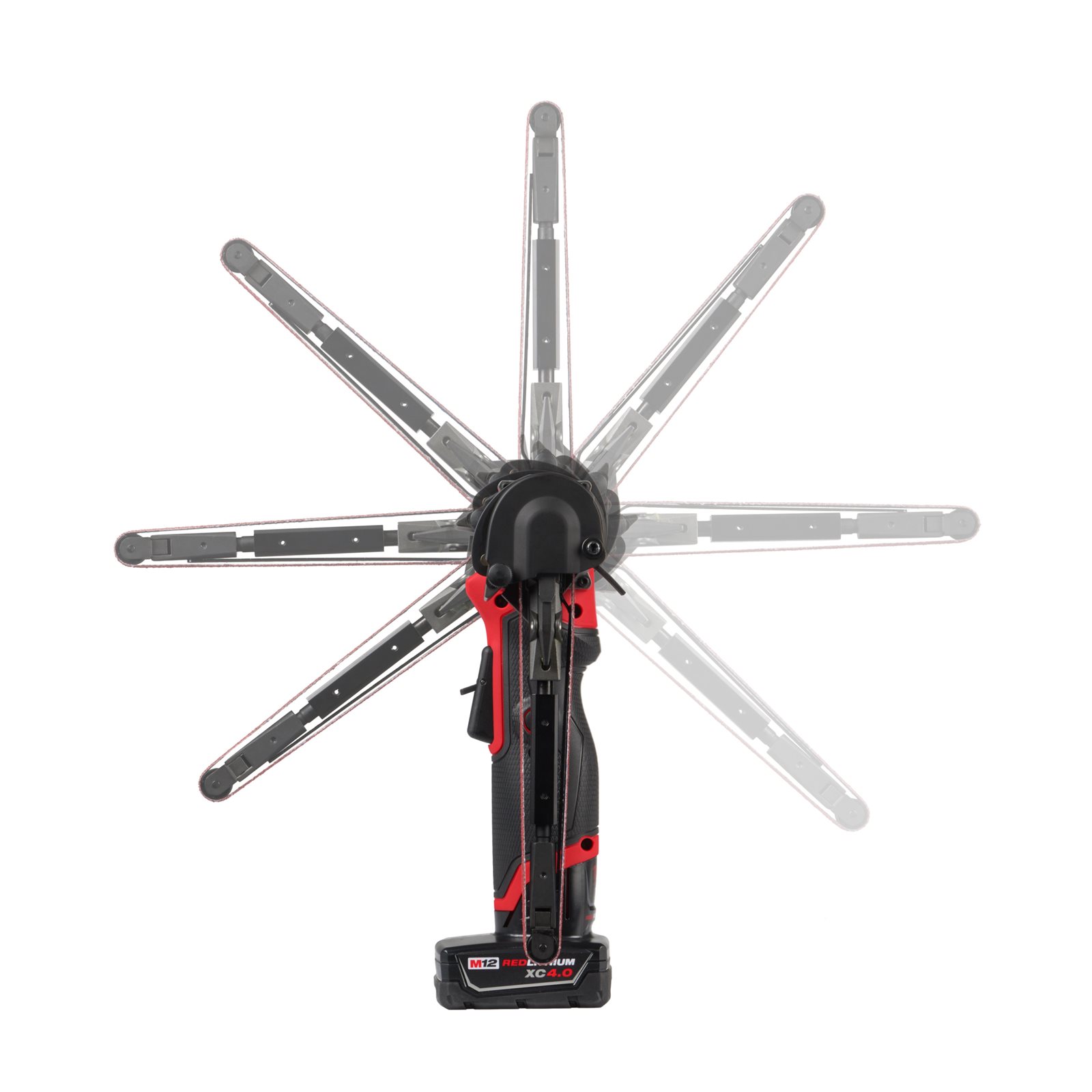 Șlefuitor cu bandă M12 FUEL 13 mm Milwaukee M12 FBFL13-0 - detaliu 1