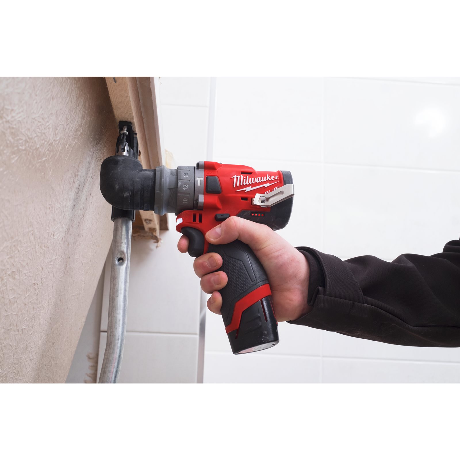 Mașină de găurit M12 FUEL subcompactă cu percuție și mandrină detașabilă Milwaukee M12 FPDX-0 4933464135 - detaliu 2