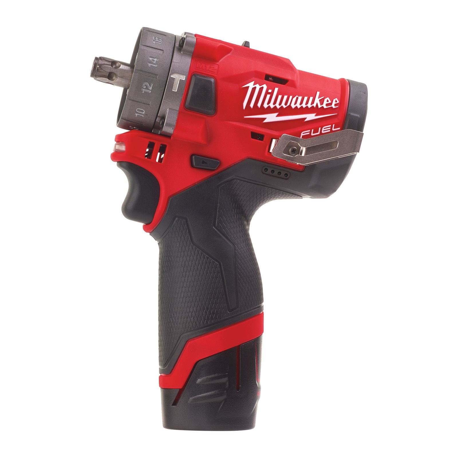 Mașină de găurit M12 FUEL subcompactă cu percuție și mandrină detașabilă Milwaukee M12 FPDXKIT-202X 4933464138 - imagine 3