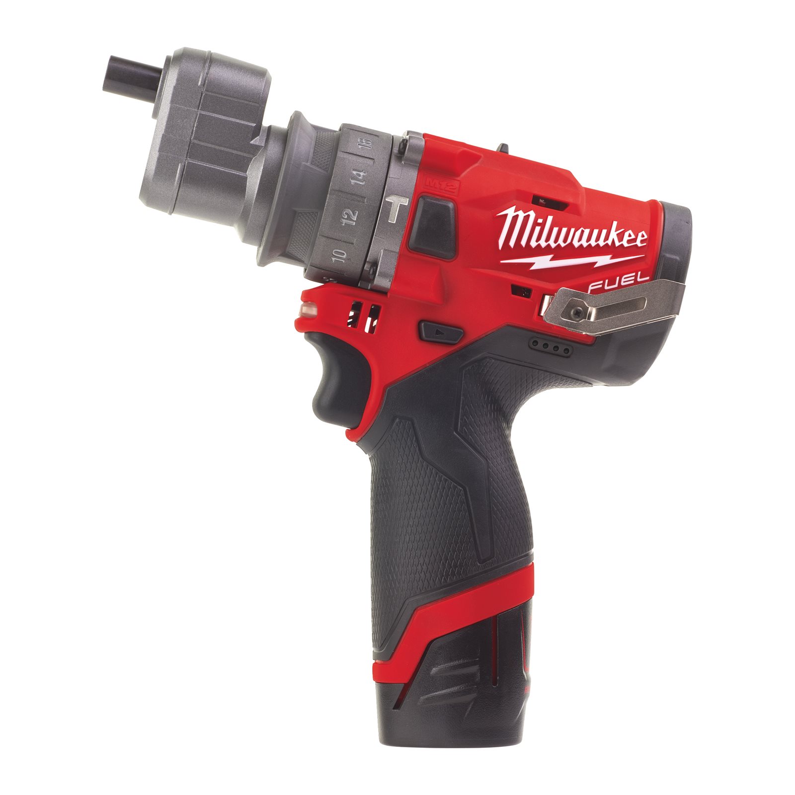 Mașină de găurit M12 FUEL subcompactă cu percuție și mandrină detașabilă Milwaukee M12 FPDXKIT-202X 4933464138 - imagine 5