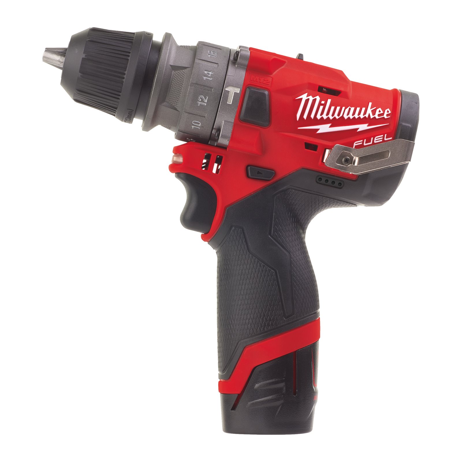 Mașină de găurit M12 FUEL subcompactă cu percuție și mandrină detașabilă Milwaukee M12 FPDXKIT-202X 4933464138 - imagine 9
