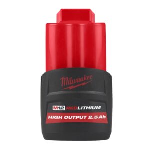 Acumulator 2.5 Ah M12HIGH OUTPUT Milwaukee M12 HB2.5